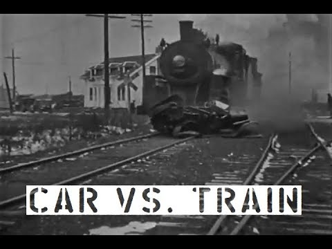 Car vs Train (1919)