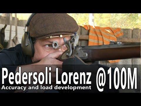 Shooting the Pedersoli 1854 Lorenz rifle to 100 m
