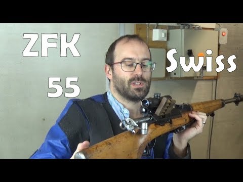Swiss Straight Pulls: ZFK 55 scoped rifle, 7.5×55 GP11