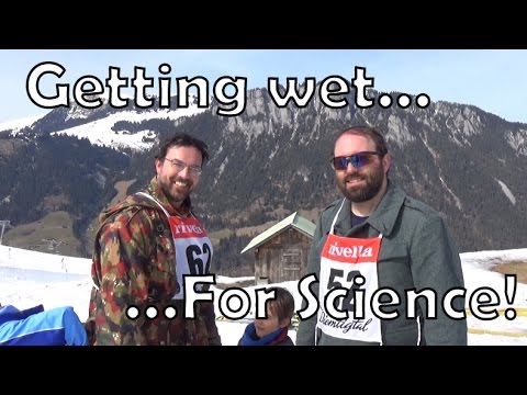 Wool vs. Cotton uniforms 2: getting wet for science!