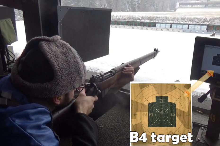 EXTRA VID: .303 Lee Enfield No.4 0.2″ large battle sight at 300m