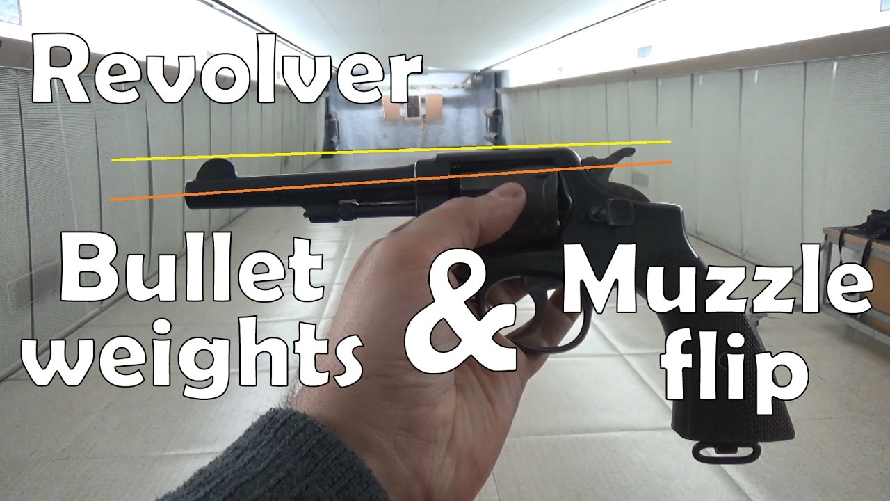 Why do revolver barrels point downwards?