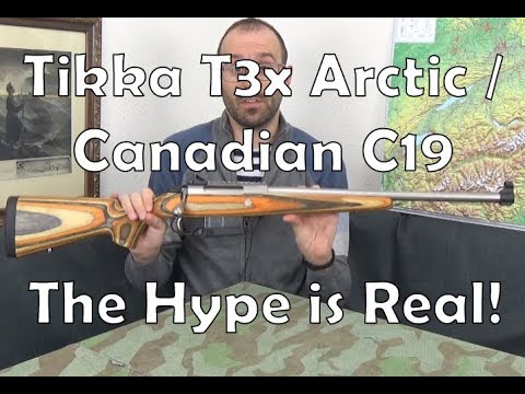 Tikka T3x Arctic / Canadian Rangers C19 Rifle, 7.62 / .308 Win
