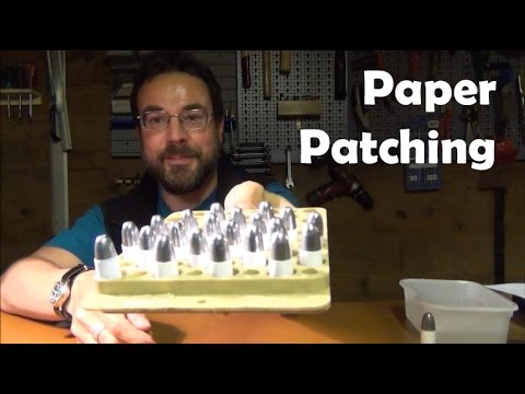 Paper patching for .577/450 Martini-Henry