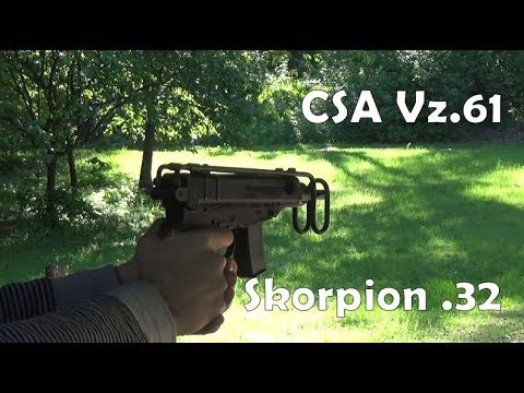 Czech Small Arms CSA Vz.61 Skorpion Semi .32 ACP (plus a cheeky HK MP5K cameo!) KLOBB!