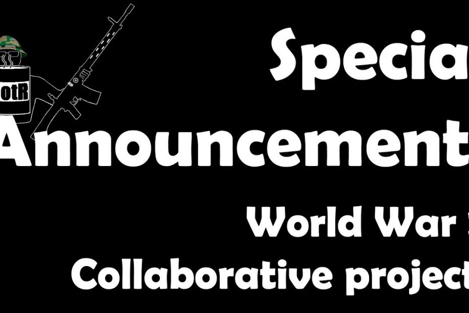 Massive collaborative real-time WW2 project!