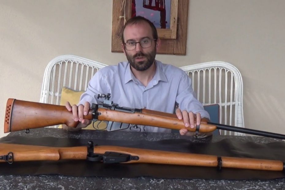 A first generation British 7.62mm Target Rifle based on a Lee-Enfield No.4