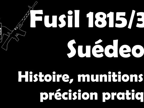 ENGLISH LINKED IN DESC ¦¦ Fusil à Silex Suédeois 1815/38