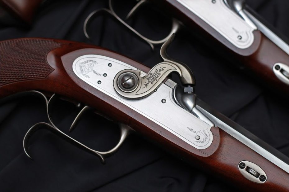 Shooting the Pedersoli LePage percussion pistol