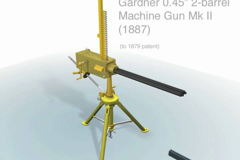 Gardner 2 barrel Machine Gun (1879)