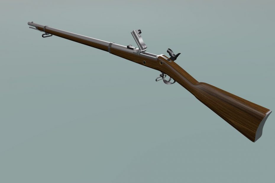 Trapdoor Springfield rifle
