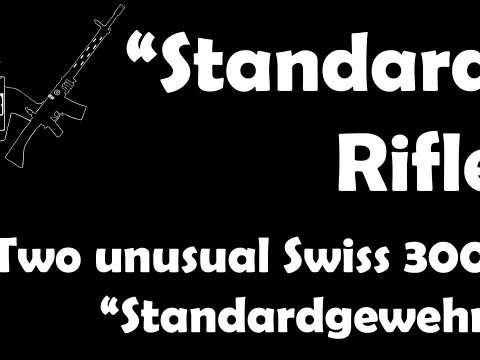 Two unusual 300m Swiss “Standard” rifles, incl. an Accuracy International!