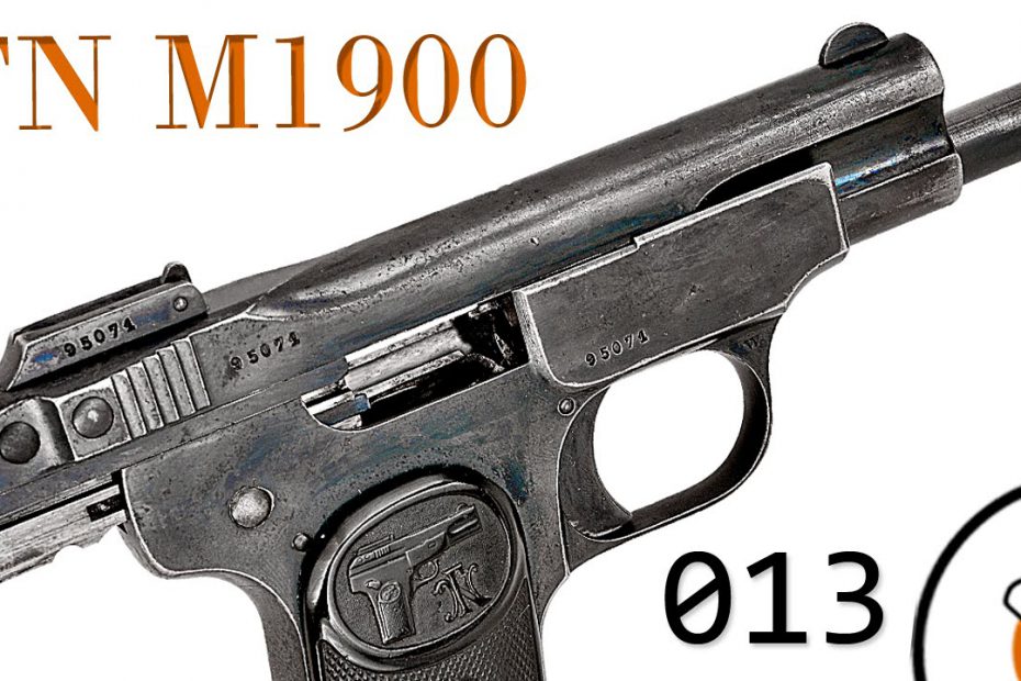 Small Arms of WWI Primer 013: Belgian FN Model 1900 Pistol