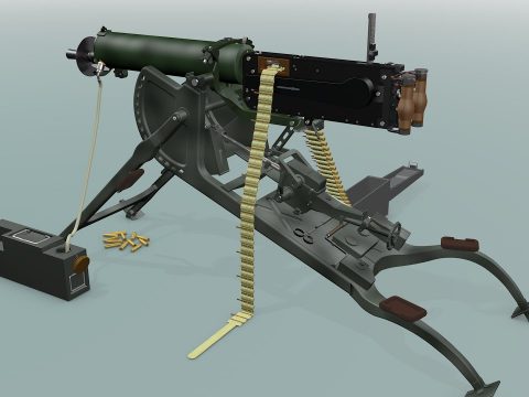 MG08 Machine Gun
