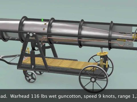1876 16 inch torpedo animation