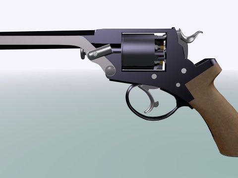Tranter 1858 model 4 double action revolver