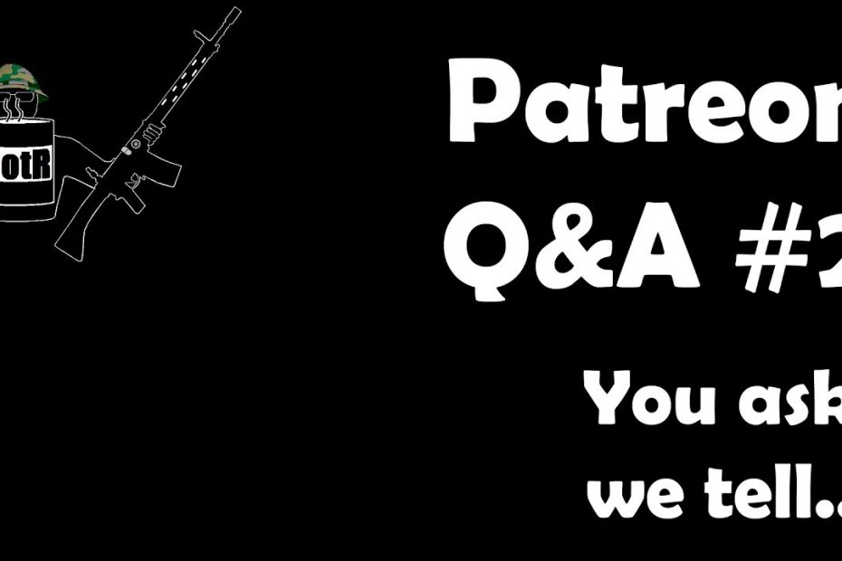 Patreon Q&A Volume 2