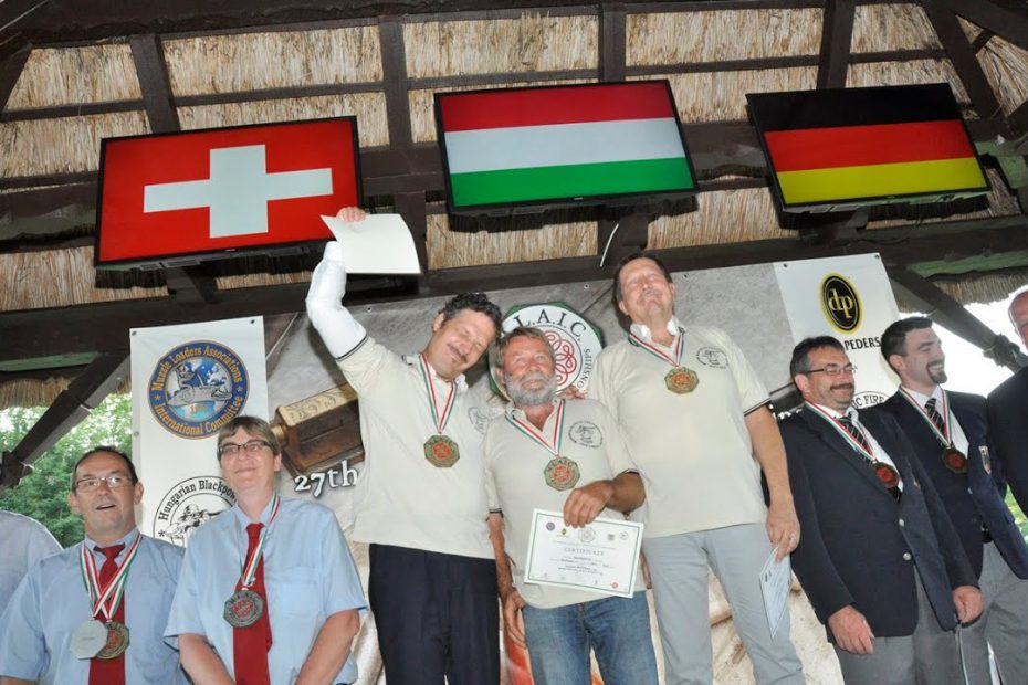Winning the World Championships in muzzle loading military rifle team