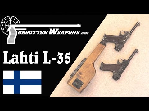 Lahti L-35: Finland’s First Domestic Service Automatic Pistol