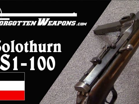 Japanese Contract Steyr-Solothurn S1-100 (aka MP34)
