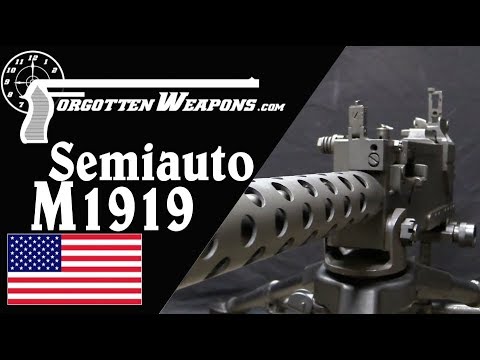 Israeli M1919 Brownings and the US Semiauto Market