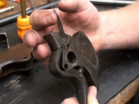 1865 Spencer Carbine inner workings