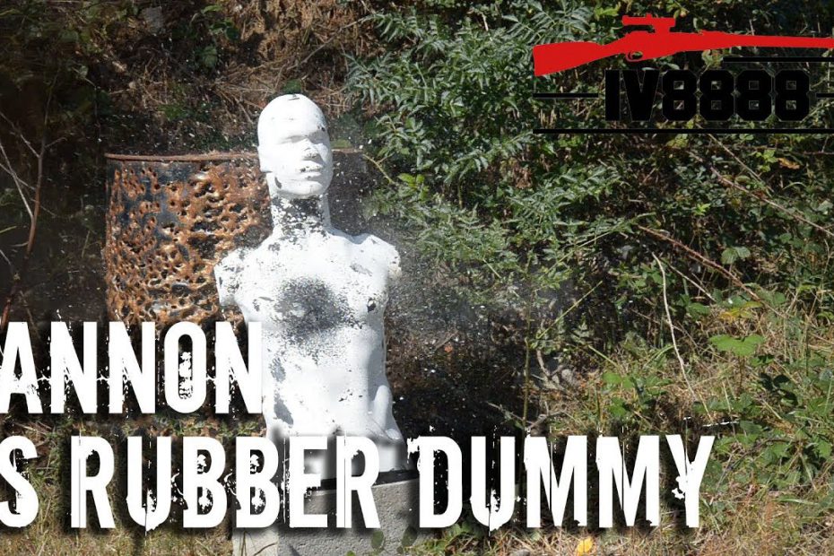 Cannon vs Rubber Dummy?