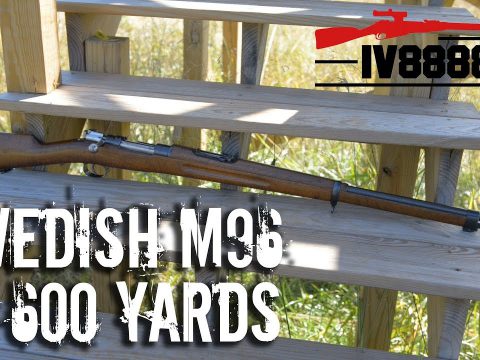 Swedish M96 Mauser at 600 Yards
