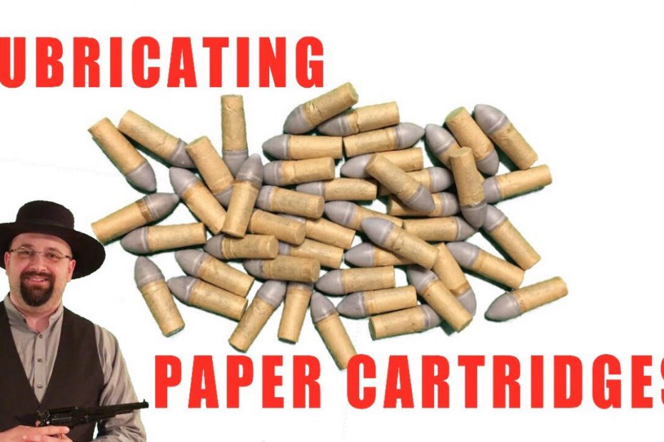 How To Make Paper Cartridges, Part 2: Lubricating