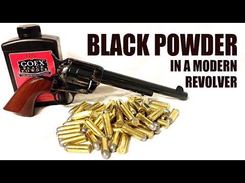 Can Black Powder Be Used In Modern Revolvers?