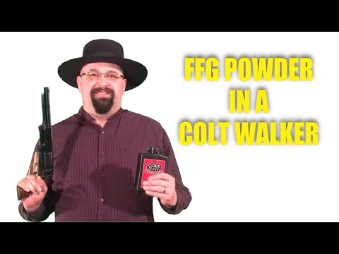 FFG Powder in a Colt Walker