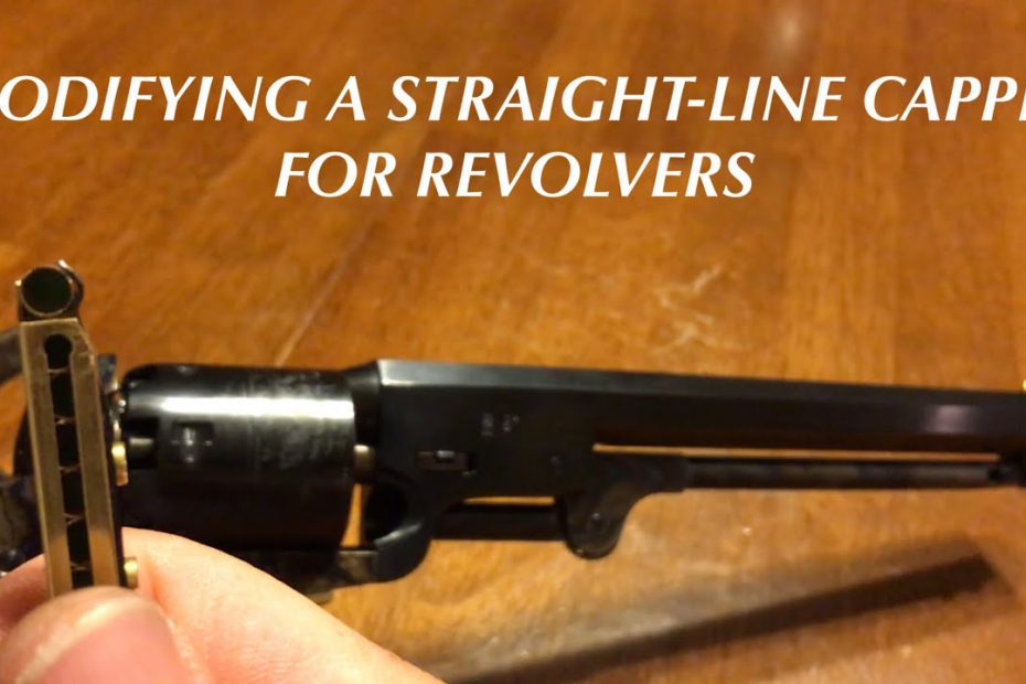 How To Modify A Straight-Line Capper For Percussion Revolvers