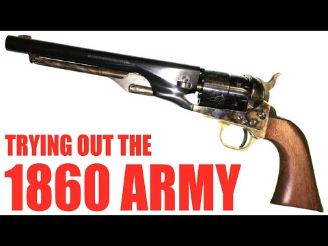 Trying Out the Colt 1860 Army Revolver