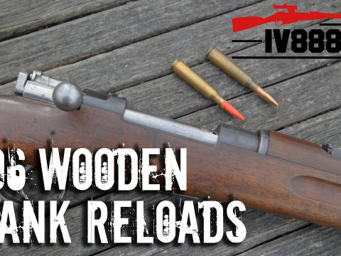 Swedish M96 with Wooden Bullet Handloads