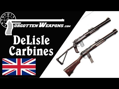 The DeLisle: Britain’s Silenced .45 ACP Commando Carbine