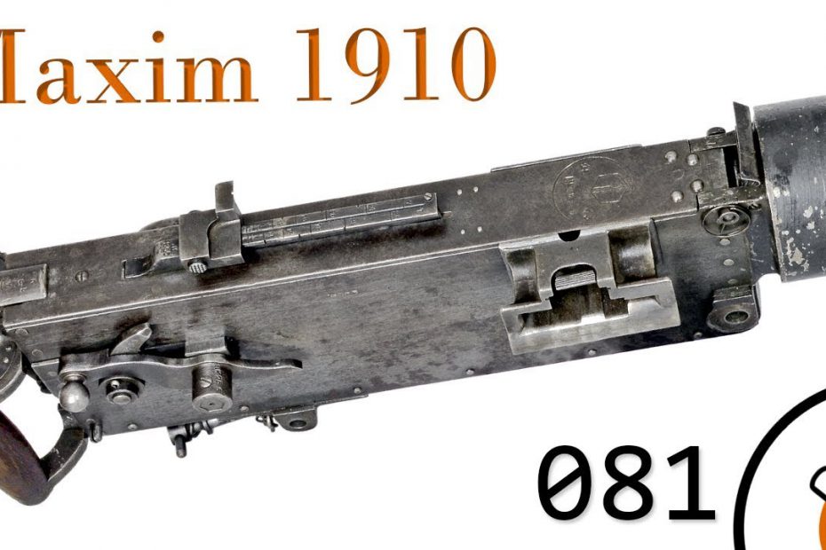 Small Arms of WWI Primer 081: Russian Maxim 1910