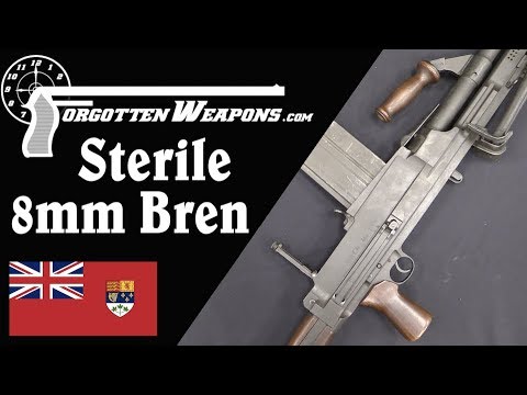 Canadian 8mm “Sterile” Bren Gun