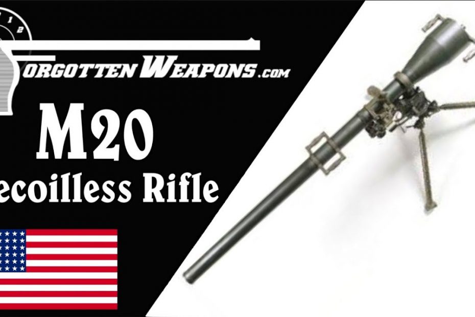 M20 75mm Recoilless Rifle: When the Bazooka Just Won’t Cut It
