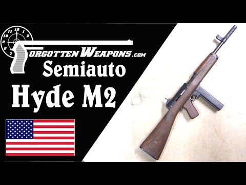 Semiauto M2 Hyde Reproduction: The Interim US WW2 Subgun