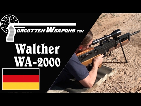Walther WA2000: The Ultimate German Sniper Rifle