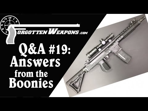 Q&A 19: Answers From The Boonies