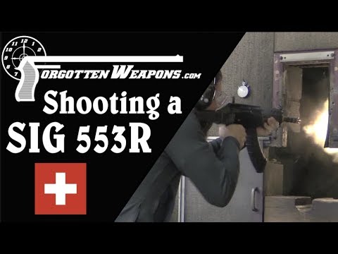 Some Brief Shooting with a SIG 553R