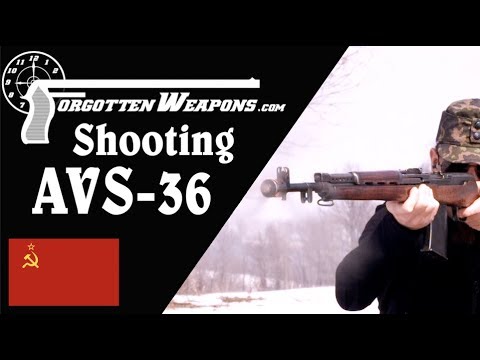 The Soviet Jackhammer: Shooting an AVS-36