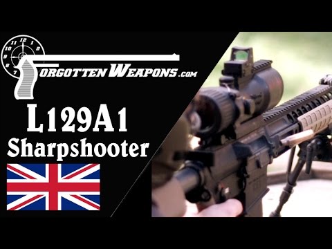 British L129A1 Sharpshooter Rifle