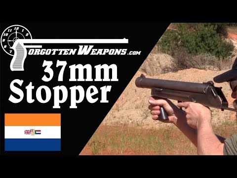 Stopper 37mm: A Simple South African Riot Control Gun