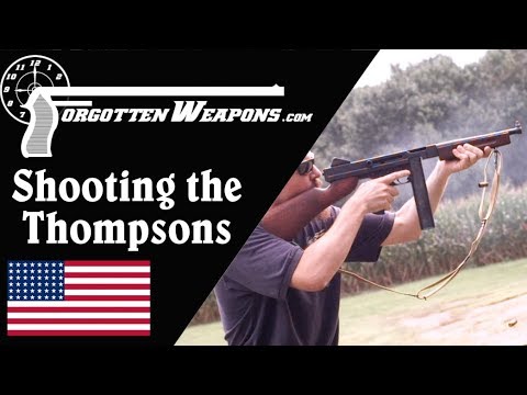Shooting the Thompsons: Comparing the 1921, 21/28, and M1A1