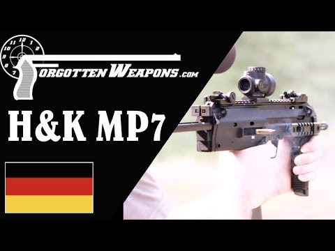 Shooting the H&K MP7
