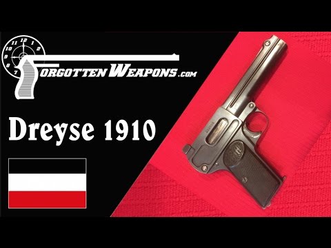 Dreyse 1910: An Attempted WW1 9mm Pistol