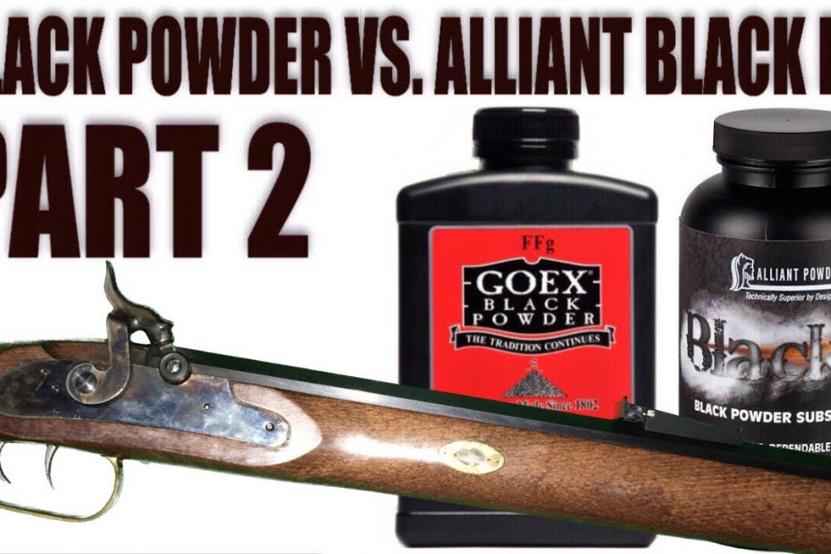 Black Powder vs. Alliant Black MZ Part 2: Chronograph Testing