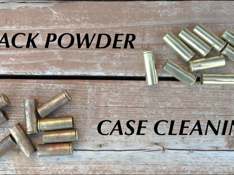 How To Clean Black Powder Cartridge Cases